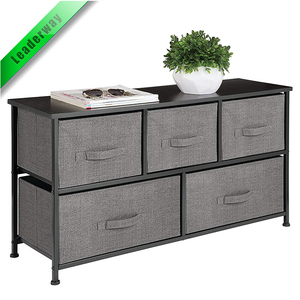 Torre robusto marco de acero superior de madera fácil de hacer caja de tela <span class=keywords><strong>mi</strong></span> dormitorio tocador - Product Image 2