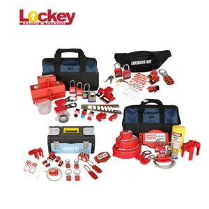 Kit de Tagout de bloqueo Industrial, Kit de bloqueo eléctrico de mantenimiento Personal, Kit de bloqueo de etiqueta Loto