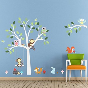 Amovible <span class=keywords><strong>Stickers</strong></span> <span class=keywords><strong>Muraux</strong></span> pour Enfants Filles <span class=keywords><strong>Chambre</strong></span> Décoration Murale Autocollant Bébé - Product Image 2