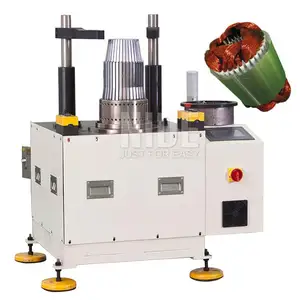 Semi-auto stator coil winding insertion machine
