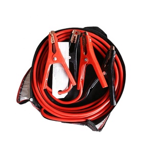 Araç kullanımı için 16 ft 6 Gauge pil atlama kablosu Booster bağlantı kablosu