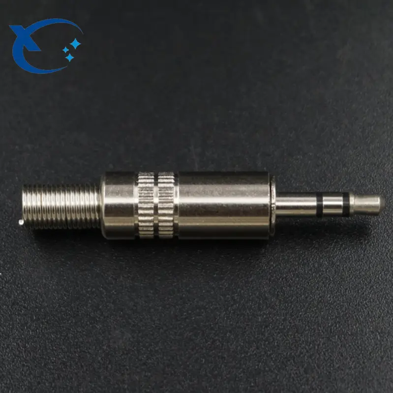 3.5mm 3 Pole Male Repair Headphones Audio Jack Plug Connector Soldering For Most Earphone Jack Replacement