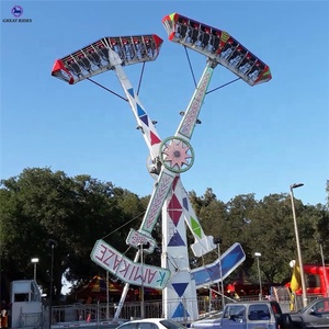 Loco Parque de Atracciones máquina de juego de 16 asientos kamikaze paseos para adultos - Product Image 4