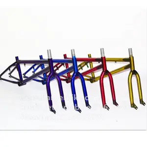 20 Zoll Farbe rohen Fahrrad rahmen und Gabel für BMX