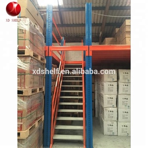 Entresuelo de servicio pesado de almacenamiento de almacén de acero de hierro estante de sistema con agujero de Paloma - Product Image 2