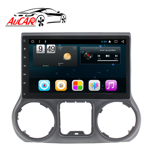 AuCAR 10,1 "Android 10 coche estéreo Auto electrónica navegación GPS reproductor de DVD del coche de Video del coche para <span class=keywords><strong>Jeep</strong></span> Wrangler JK JL 2011-2017 - Product Image 2