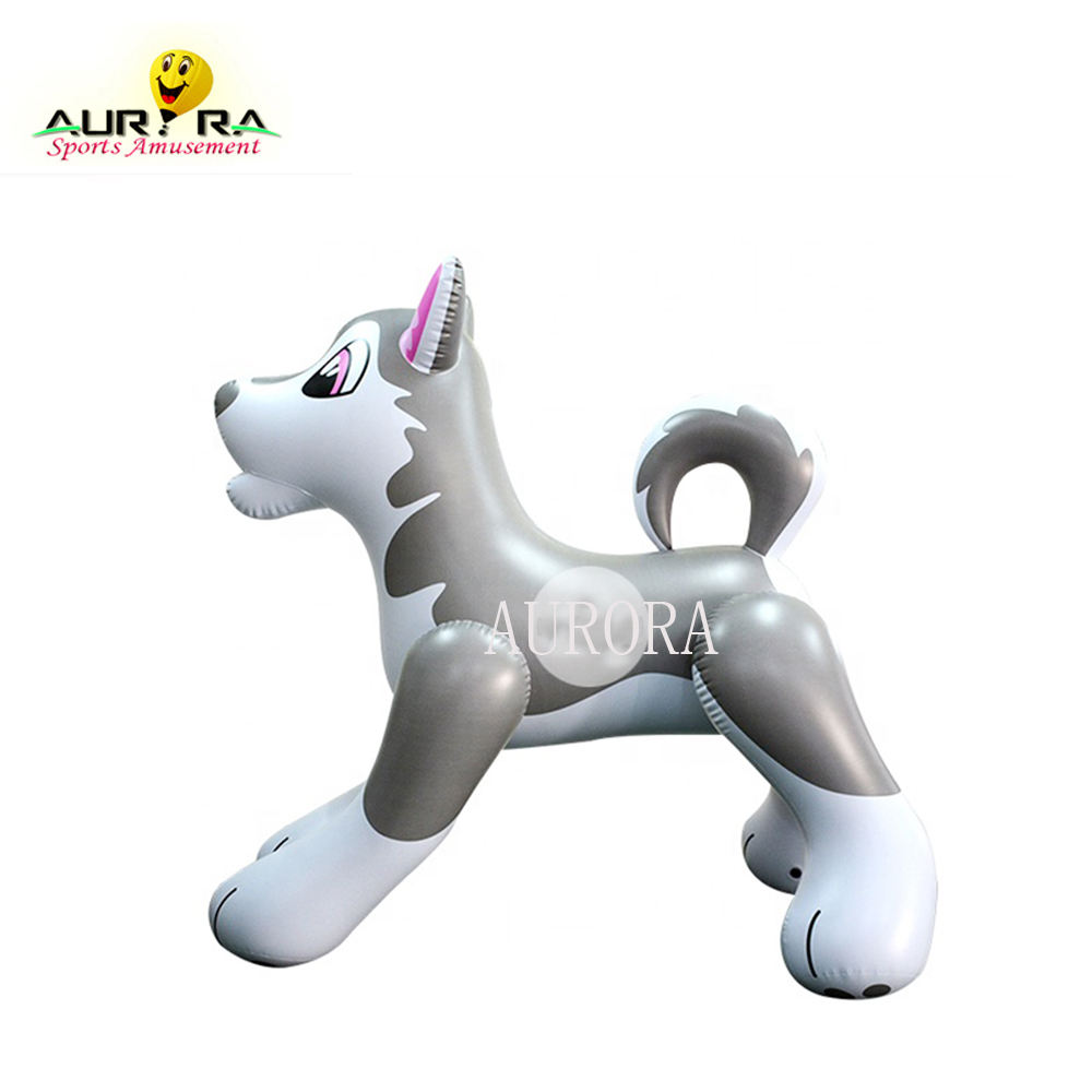 Inflatable Christmas Husky
