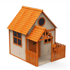 <span class=keywords><strong>Maison</strong></span> de jeu en <span class=keywords><strong>bois</strong></span> pour enfants avec porche, 2 marches, pour <span class=keywords><strong>jardin</strong></span> extérieur - Product Image 2