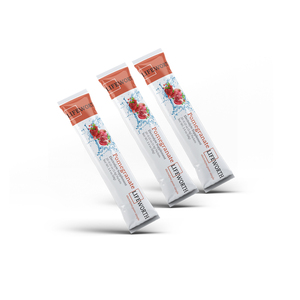 LIFEWORTH Supplément de poudre d'électrolyte de boisson énergétique à la grenade biologique