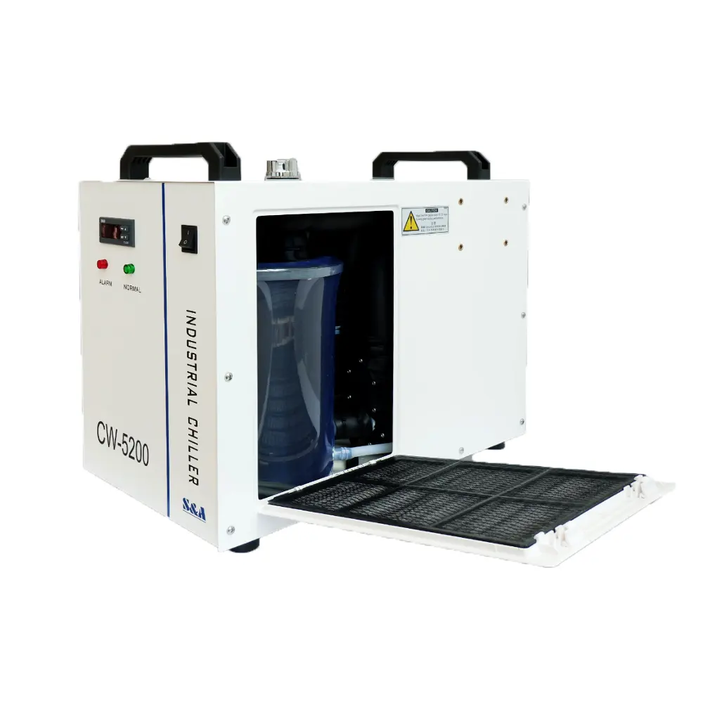 Spt Hoge Precisie Luchtgekoelde Water Chiller 5200 Machine Voor 130W CO2 Laser Buis