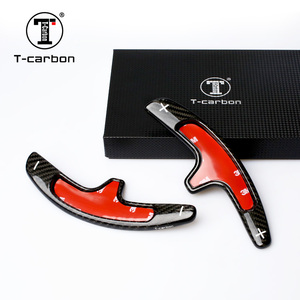 T-carbon in fibra di carbonio del volante leva del cambio per <span class=keywords><strong>accessori</strong></span> interni per auto <span class=keywords><strong>Porsche</strong></span> Macan - Product Image 5