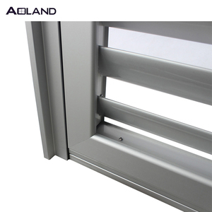 Porte à persiennes en aluminium extérieur, portes à persiennes en aluminium, revêtement en poudre - Product Image 4