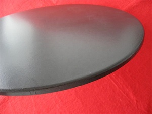Fer à Pizza en céramique noire émaillée de qualité <span class=keywords><strong>alimentaire</strong></span>, réfractite naturelle de g, pierre à Pizza - Product Image 5