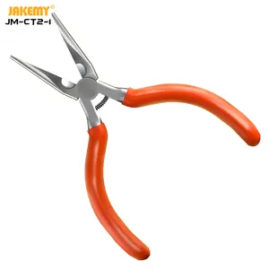 OEM del PVC del acciaio al carbonio & ODM del PVC del acciaio al carbonio delle pinze del naso lungo 5 pollici delle pinze dell'attrezzo manuale di alta qualità di JAKEMY JM-CT2-1 CN;GUA 85g