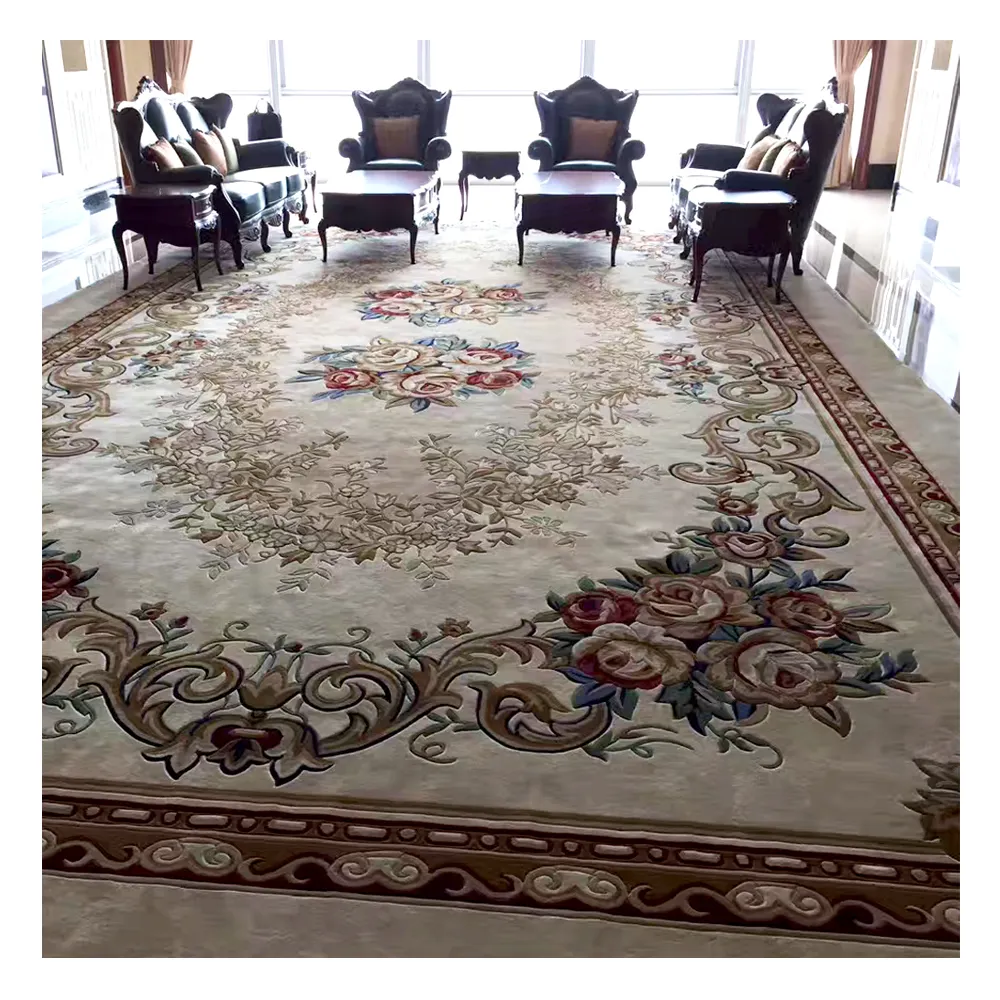 Council hall high end wool carpet hand tufte carpet