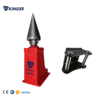 Fendeuse de bûches hydraulique KINGER pour excavatrice