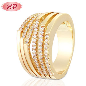 ファッションジュエリーキュービックジルコニア婚約結婚式のダイヤモンド14 14 <span class=keywords><strong>k</strong></span>ソリッドゴールドリング