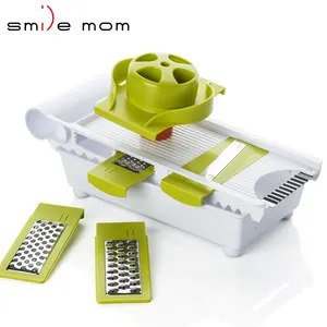 Multi funzionale Uso Cucina Mandolino affettatrice 5 in 1 cucina grattugia