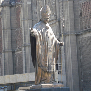 La vida al aire libre tamaños Iglesia bronce <span class=keywords><strong>Papa</strong></span> escultura - Product Image 3