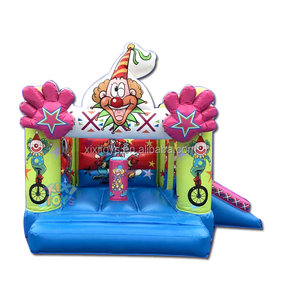 Castillo inflable de circo para saltar para niños, castillo inflable pequeño de payaso para fiesta - Product Image 1