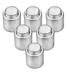 Hot Sale Stainless Steel Red <strong>Wine</strong> <strong>Stopper</strong> Vacuum Sealed <strong>Wine</strong> Storage Bottle <strong>Stopper</strong> - Product Image 2