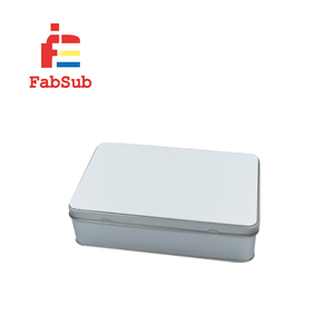 Good quality Heat transfer custom Tin box square shape
