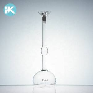 Huke personalizado 250 ml picnómetro botella de gravedad específica de cemento Le <span class=keywords><strong>Chatelier</strong></span> frasco en el laboratorio - Product Image 3