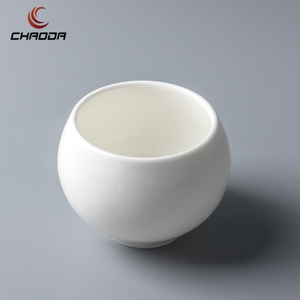 Set di Tazze in Porcellana Bianca Pura da 160ml Senza Manico per Ristorante, Tazze per Caffè, Tè e Cioccolata Calda - Product Image 6