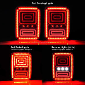 Luz Trasera LED para Jeep Wrangler, Luz de Freno, Reversa, Direccional, Luz de Estacionamiento Trasera, Luz Trasera - Product Image 6