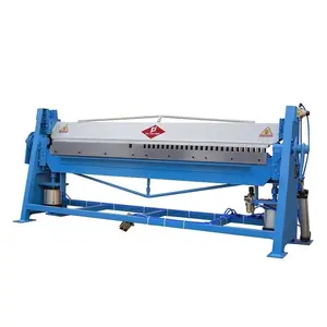 Factory direct sales pneumatic folding machine TDFQ-1.2x2000,edge folding machine for duct line