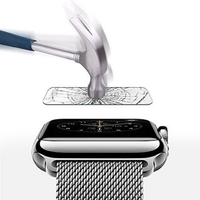 Film protecteur d'écran 3d 5d 9h, protection d'écran en verre trempé pour montre intelligente, bracelet iwatch série apple iphone
