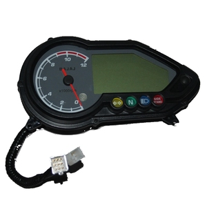 ZS <span class=keywords><strong>Moto</strong></span> Compteur LED Voyant Numérique Tachymètre Odomètre Compteur De Vitesse Compteur D'huile Avec Affichage De Nuit - Product Image 5