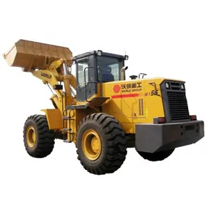 Alat Berat Konstruksi Merek Dunia 5 Ton Front End Wheel Loader dengan Ukuran Bucket 3 Kubik - Product Image 1