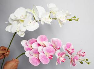 Alta calidad artificial mariposa orquídea 3D Impresión de flor para decoración de la boda - Product Image 2