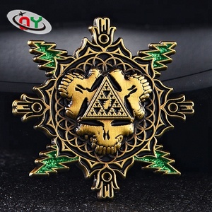 ZhongShan Fabrik Magnetische Revers Pin Halter Werbe Metall Emaille magnetic zurück Revers Blume Revers Pin - Product Image 2