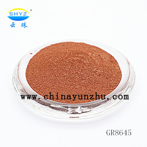 Yunzhu lớp mỹ phẩm cường độ cao màu sắc bột metalcce Đỏ mica sắc tố - Product Image 3