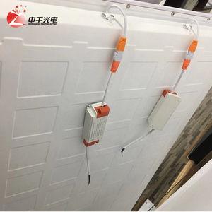 Encastré suspendu monté blanc peinture <span class=keywords><strong>cadre</strong></span> en aluminium 84 w <span class=keywords><strong>120x60</strong></span> rvb LED panneau d'éclairage - Product Image 5