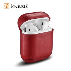 ICARER Fundas protectoras para los Airpods caso de cuero proveedor de Airpods caso de carga - Product Image 1