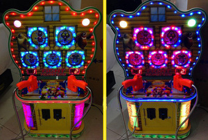 Hotselling Combattre Des Monstres D'intérieur D'arcade D'amusement Monnayeur Enfants Machine de Jeu De Tir De Simulateur À Vendre - Product Image 5