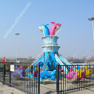 Giostre per Parchi Divertimento, Attrezzatura Familiare con <span class=keywords><strong>Elicottero</strong></span> Rotante, Macchina Autocontrollata con Aerei e Squali - Product Image 5