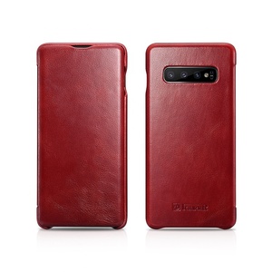 Venta caliente a prueba de golpes a prueba de cubierta de cuero del teléfono móvil para samsung galaxy s10 s10 plus caso Icarer - Product Image 1