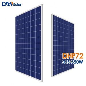 China DAH-Solar de nivel 1 de alta calidad 265 w a 350 W Mono y panel solar polivinílico de precio de fábrica - Product Image 4