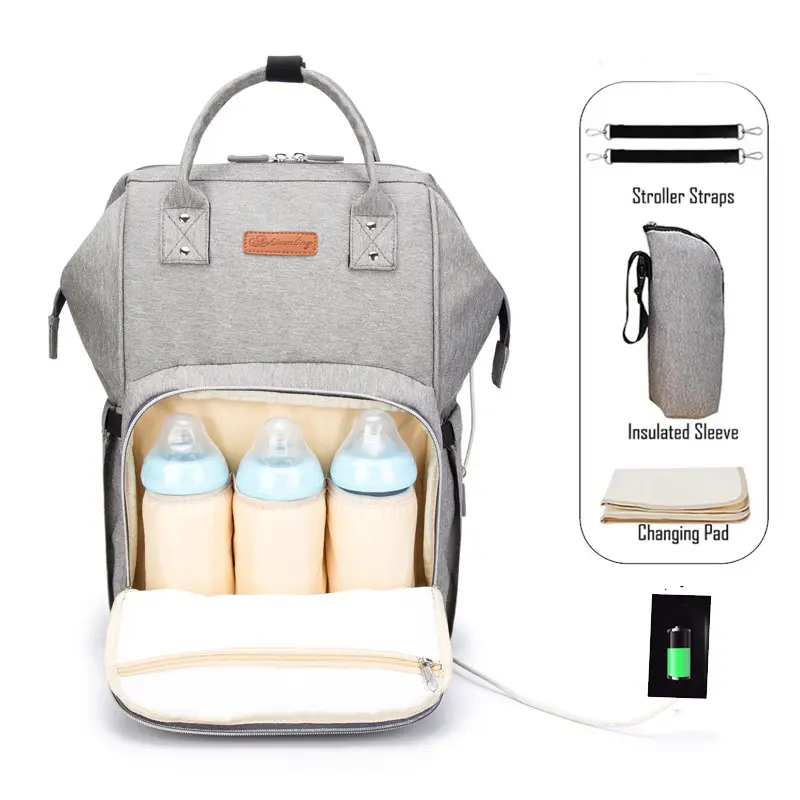 OEM accepted customer designs plastic drawstring baby diaper bag