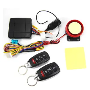 High Quality 12V Universal Motorcycle Alarm System Anti-theft Security Alarm System With Engine Start Remote Control M801-8101