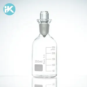 Huke Sciences Customized 250 ml B.O.D. Бутылки со стеклянными Роботизированными пробками