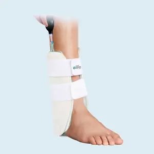 E-Life E-AN055B orthosis ankle stability support rigid air cast ankle stirrup brace for sprain and sports