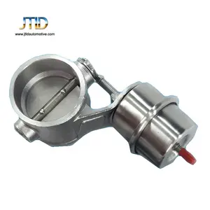 JTLD Auto racing stainless electric exhaust cutout valve Normally open exhaust vacuum valve with remote control