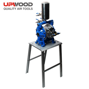 UPWOOD UW-P106 3/4 इंच हवा डबल डायाफ्राम वायवीय झिल्ली पंप के लिए स्याही, गोंद, पेंट 3/8 "(10 Mm) ब्राउन बॉक्स 1/4" एनपीटी उद्योग