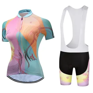 Grosir pakaian sepeda jersey anak perempuan-Pro Jersey Bersepeda Wanita, Pakaian Bersepeda MTB Musim Panas, Pakaian Sepeda Ropa Ciclismo Perempuan