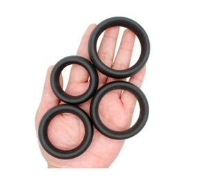 Juego de 4 Anillos de Silicona para Pene, Tamaños Personalizables, Anillos de Silicona Suaves para Hombres, Anillos para Pene de Larga Duración para Parejas, Anillo de Goma para Pene - Product Image 5